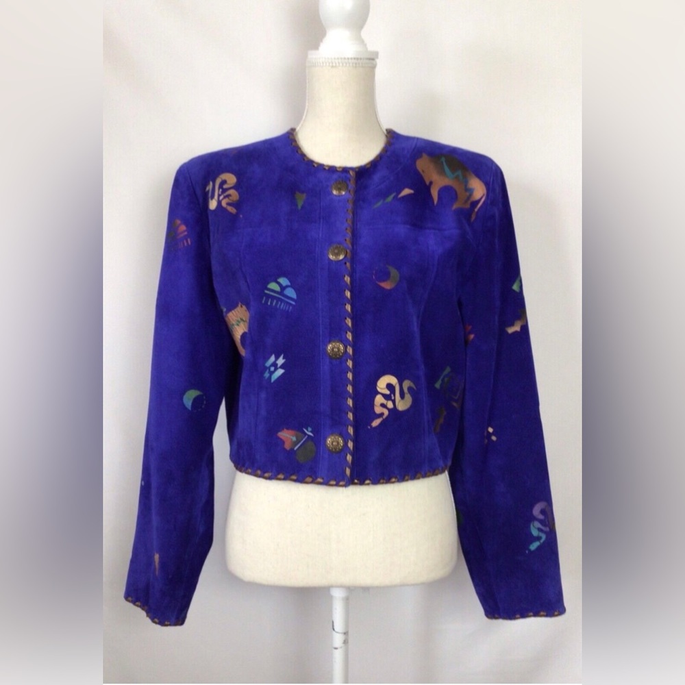 Vintage Char Santa Fe Suede Jacket